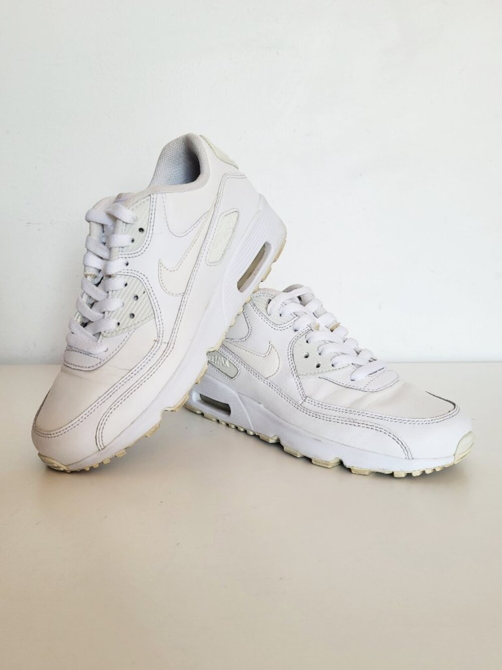 Nike Air Max 90 LTR 'White' (GS) 833412-100 - Size Youth 5